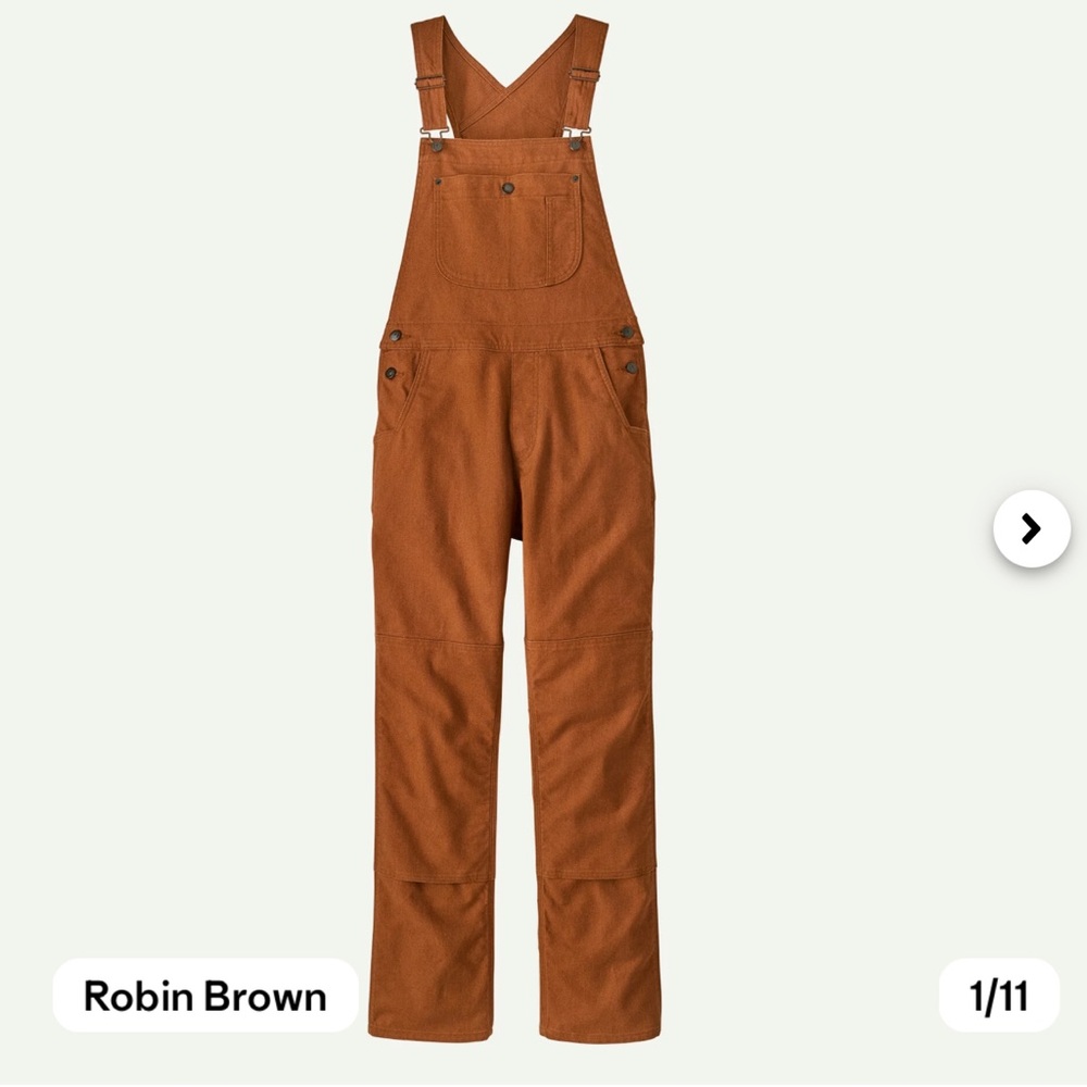 Patagonia Women's Brown Jeans Overalls